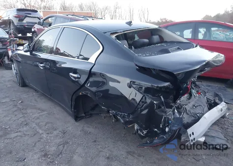 2018 Infiniti Q50 3.0T Luxe from USA, damaged, VIN JN1EV7AR8JM434290